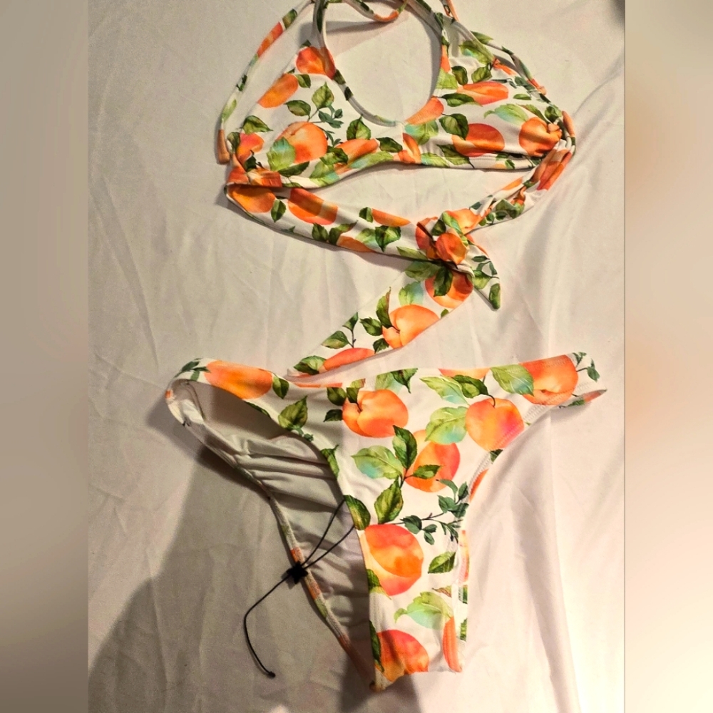 Bikini with peaches